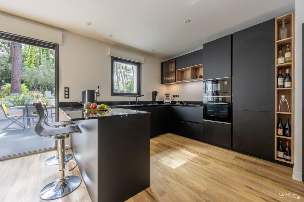 rénovation d'une cuisine en Charente Maritime par Design17