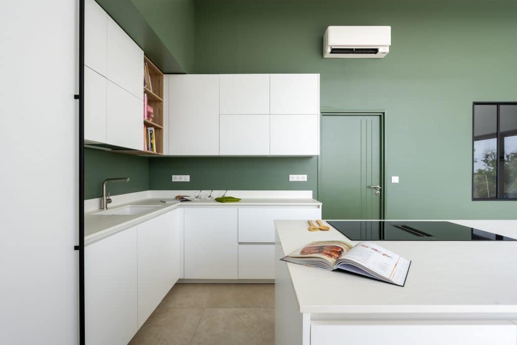 création cuisine blanche par Design17