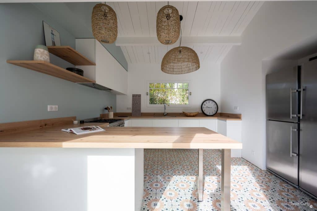 rénovation d'une cuisine en Charente Maritime par Design17