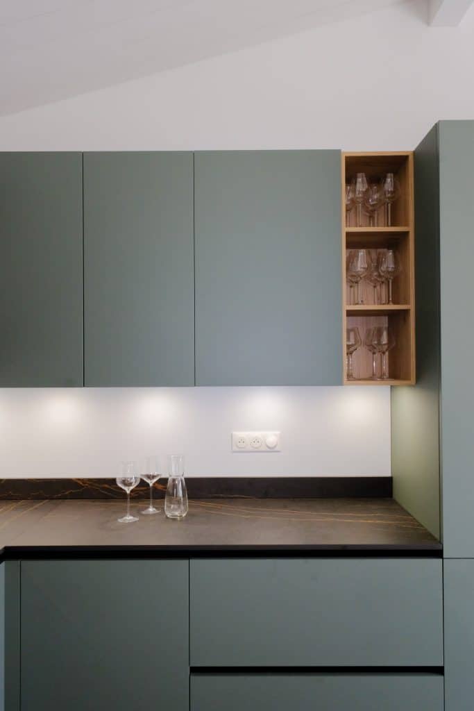 rénovation d'une cuisine meuble sur-mesure par Design17