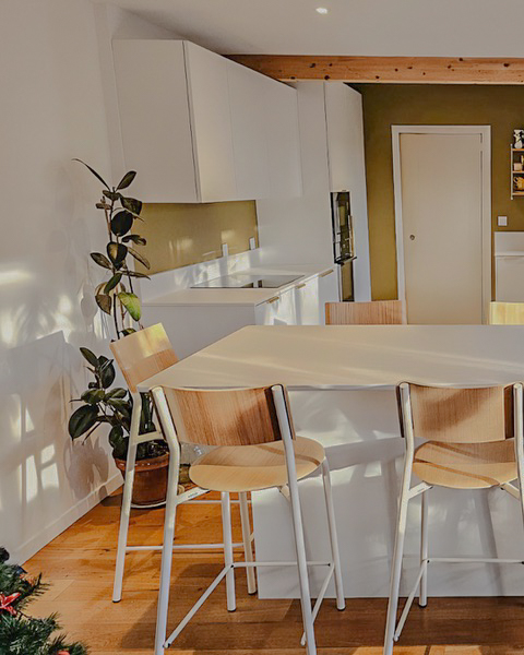 rénovation d&rsquo;une cuisine d&rsquo;une maison dans le quartier St Maurice à La Rochelle – Design 17