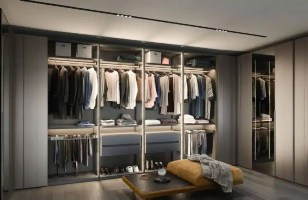 Design 17 vous aide dans la confection de votre dressing sur-mesure