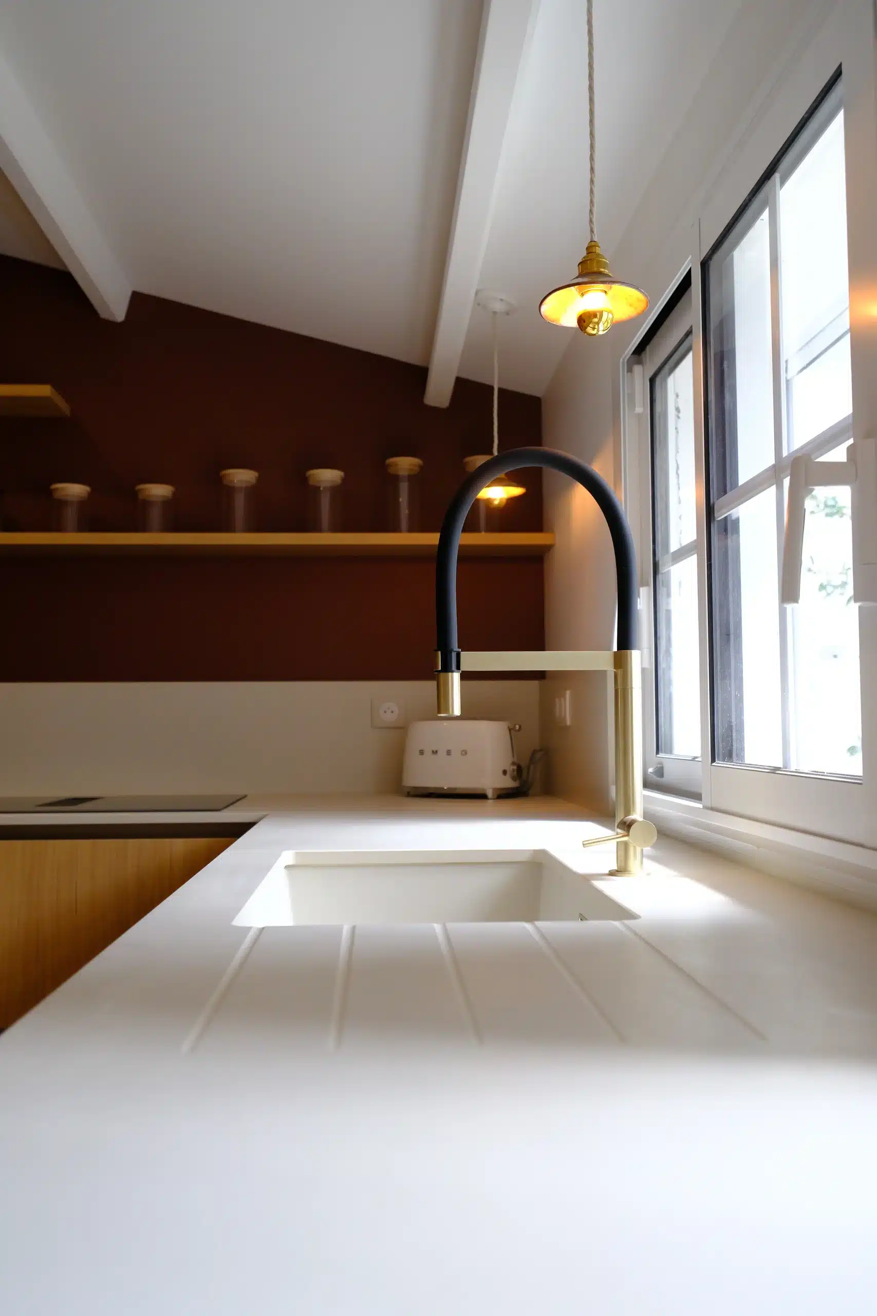 rénovation d&rsquo;une cuisine dans le quartier St Maurice à La Rochelle par Design 17